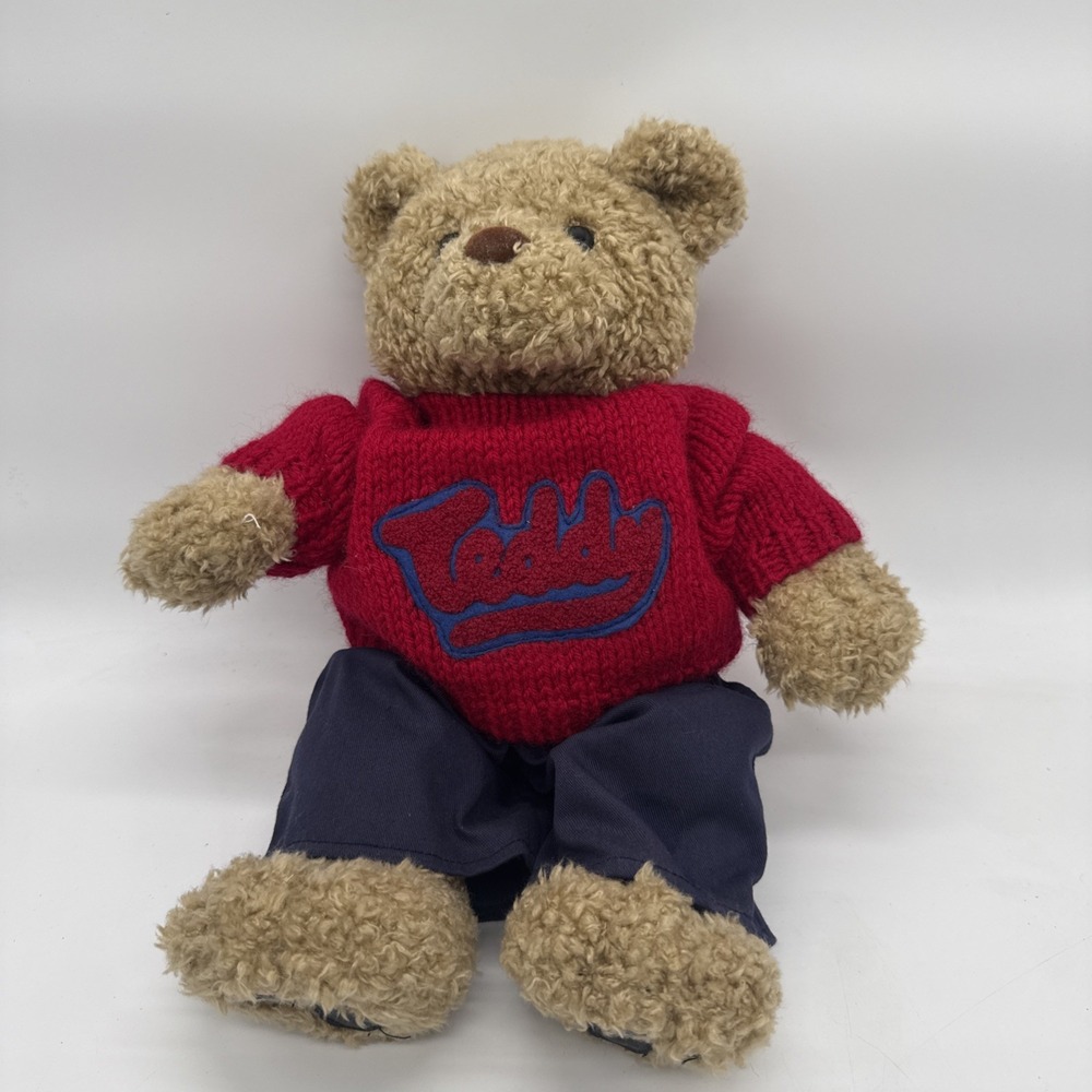 Vintage Build A Bear Brown Teddy Bear Plush Retired 16" BAB 1997